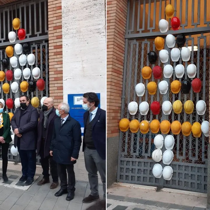 Inaugurato a Vibo Valentia l’albero per la sicurezza sul lavoro