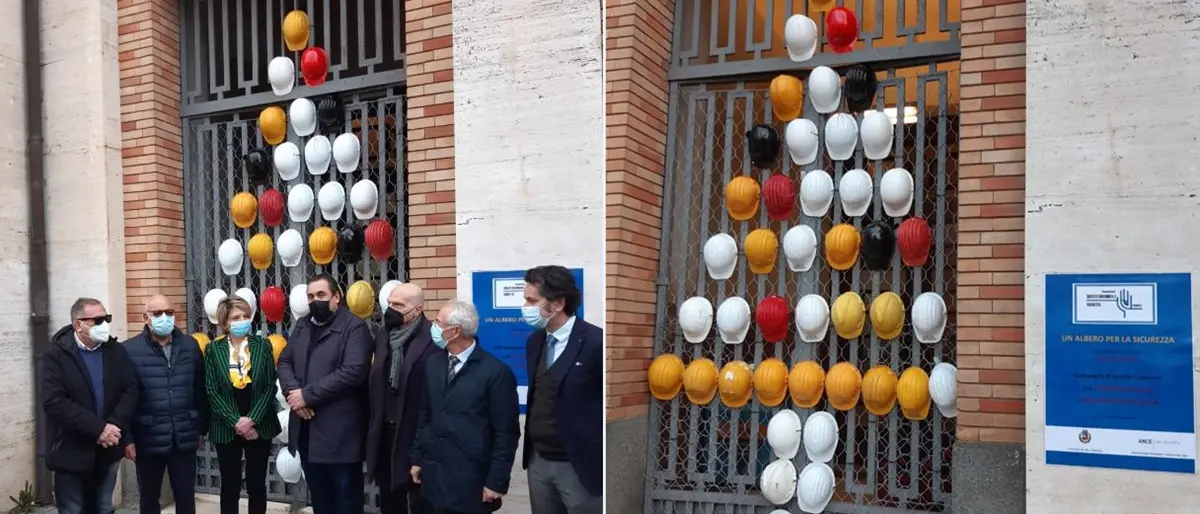 Inaugurato a Vibo Valentia l’albero per la sicurezza sul lavoro