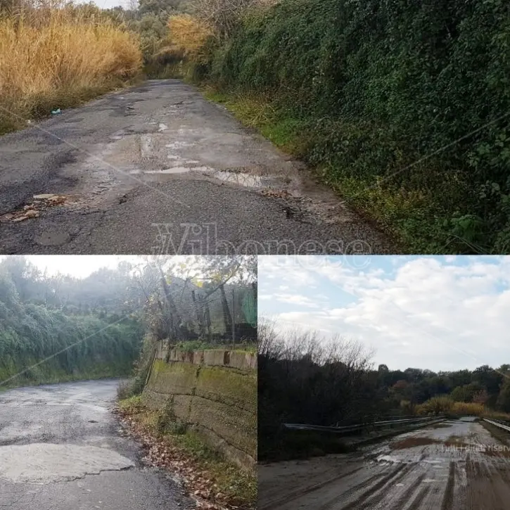 Viabilità da incubo nel Vibonese, viaggio lungo la strada provinciale San Cono-Potenzoni