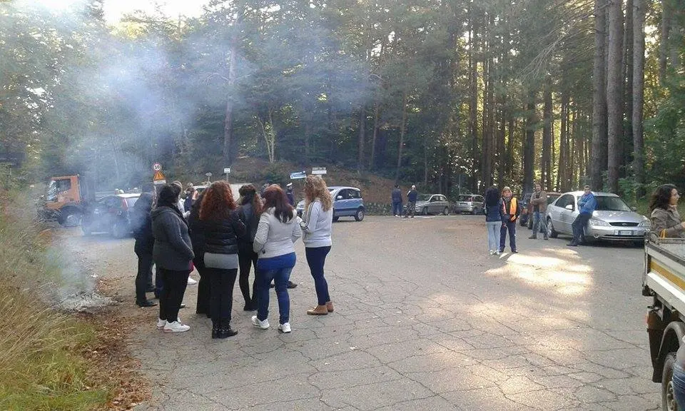Fabrizia bloccata, in atto la protesta contro lo stato della viabilità