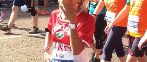 Una runner vibonese alla mezza maratona di Londra