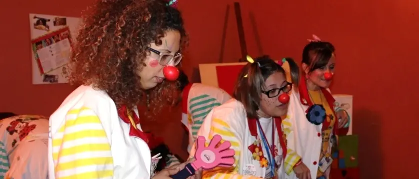 Spazio al gioco al TF, la Clownterapia irrompe con i suoi colori