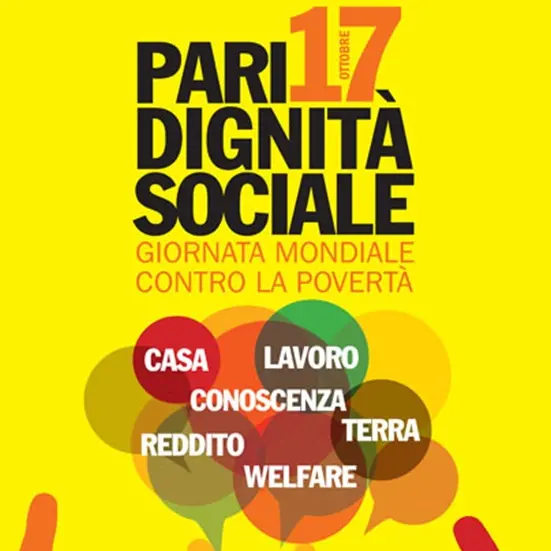 Giornata mondiale contro la povertà - Libera