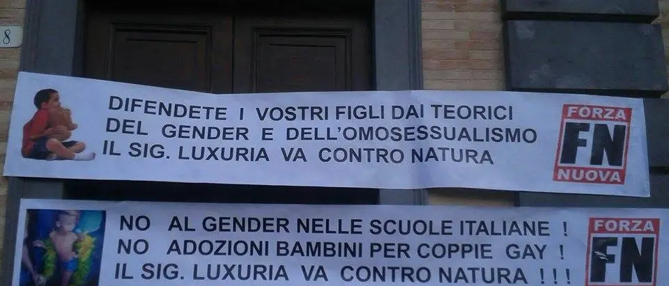 Diritti oltre il genere, Forza Nuova presidia il Tropea Festival