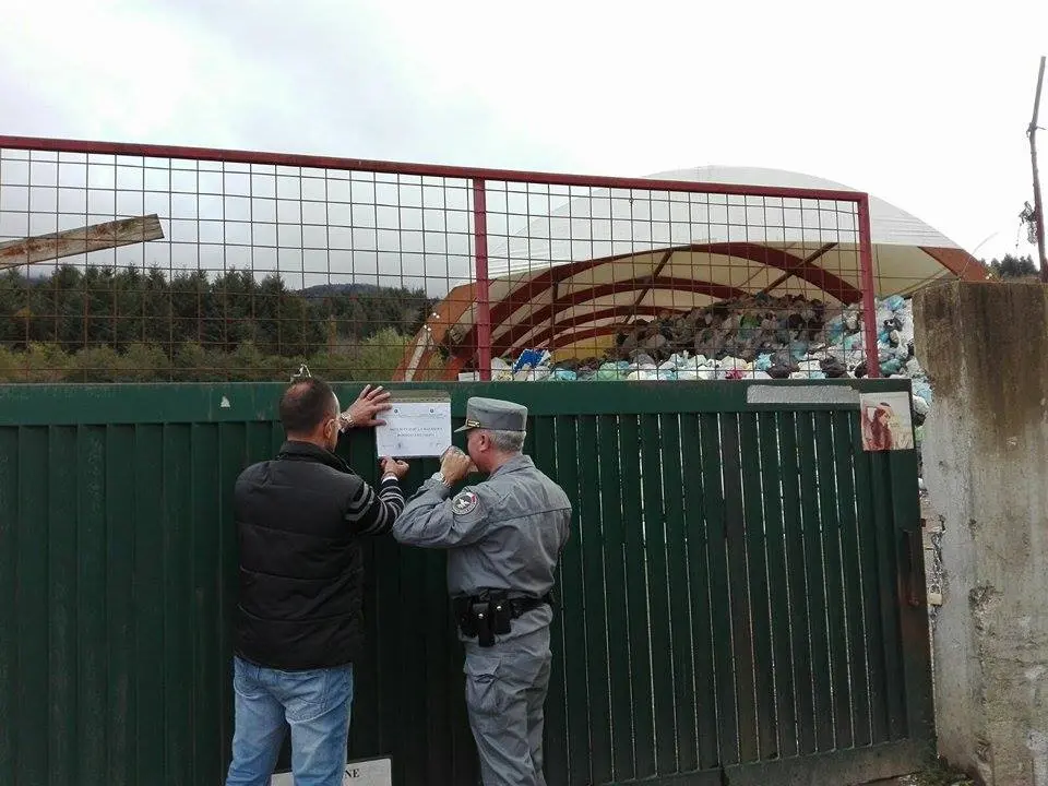 Sequestrata l’isola ecologica di Serra San Bruno