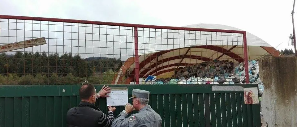 Sequestrata l’isola ecologica di Serra San Bruno