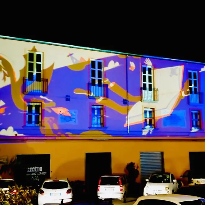 Vibo, l’artista Antonio Sortino omaggia la città con una sua illustrazione