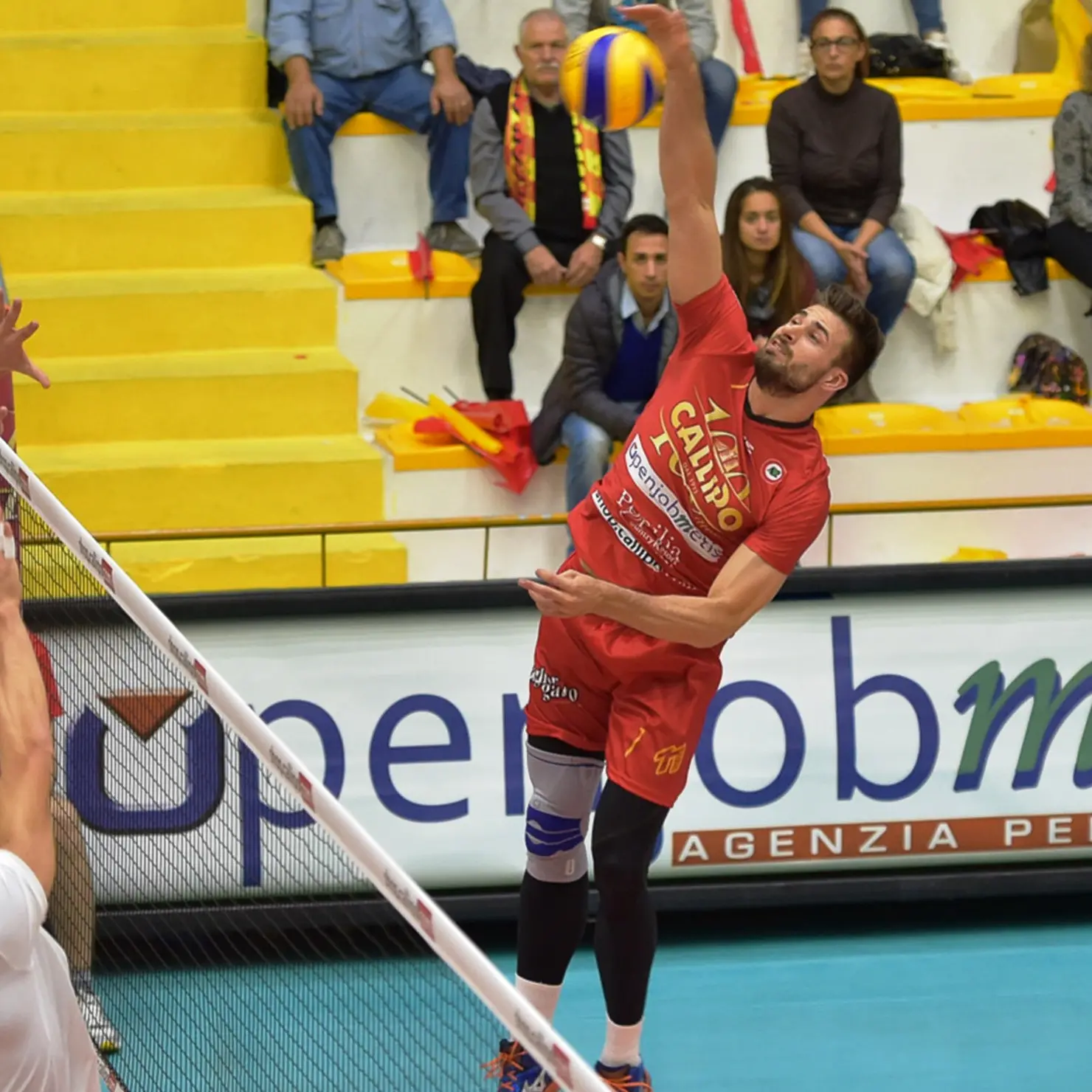 Prima vittoria interna per la Tonno Callipo, Siena è out in 4 set