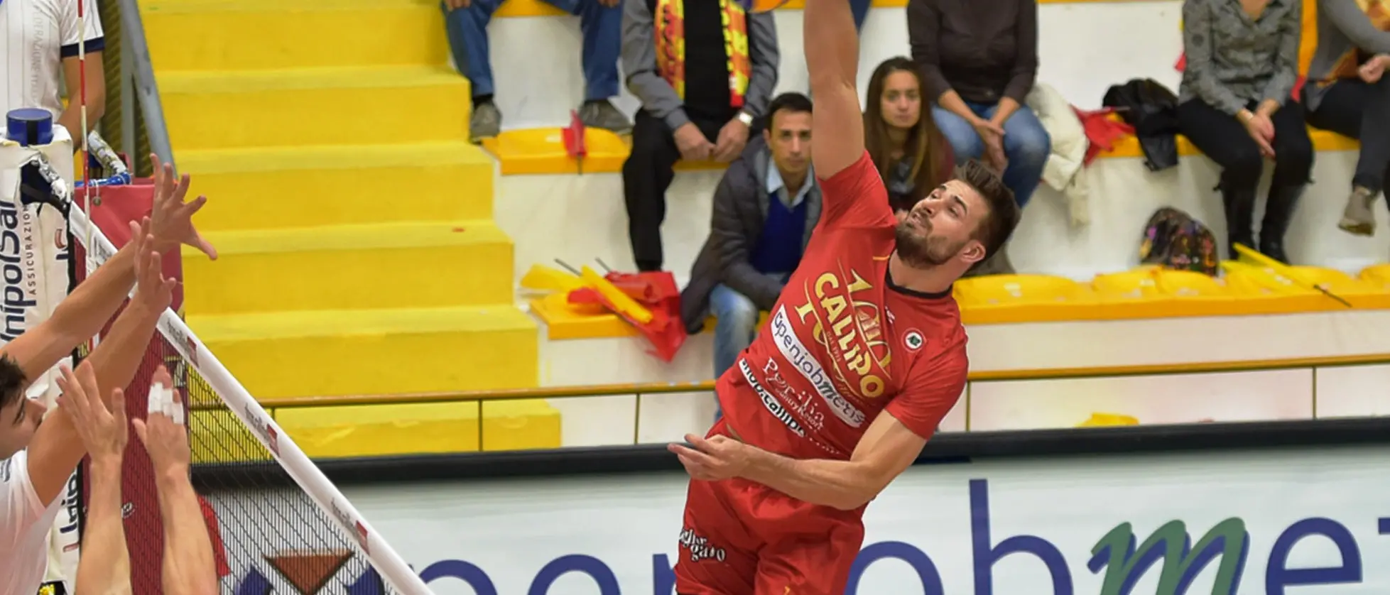 Prima vittoria interna per la Tonno Callipo, Siena è out in 4 set