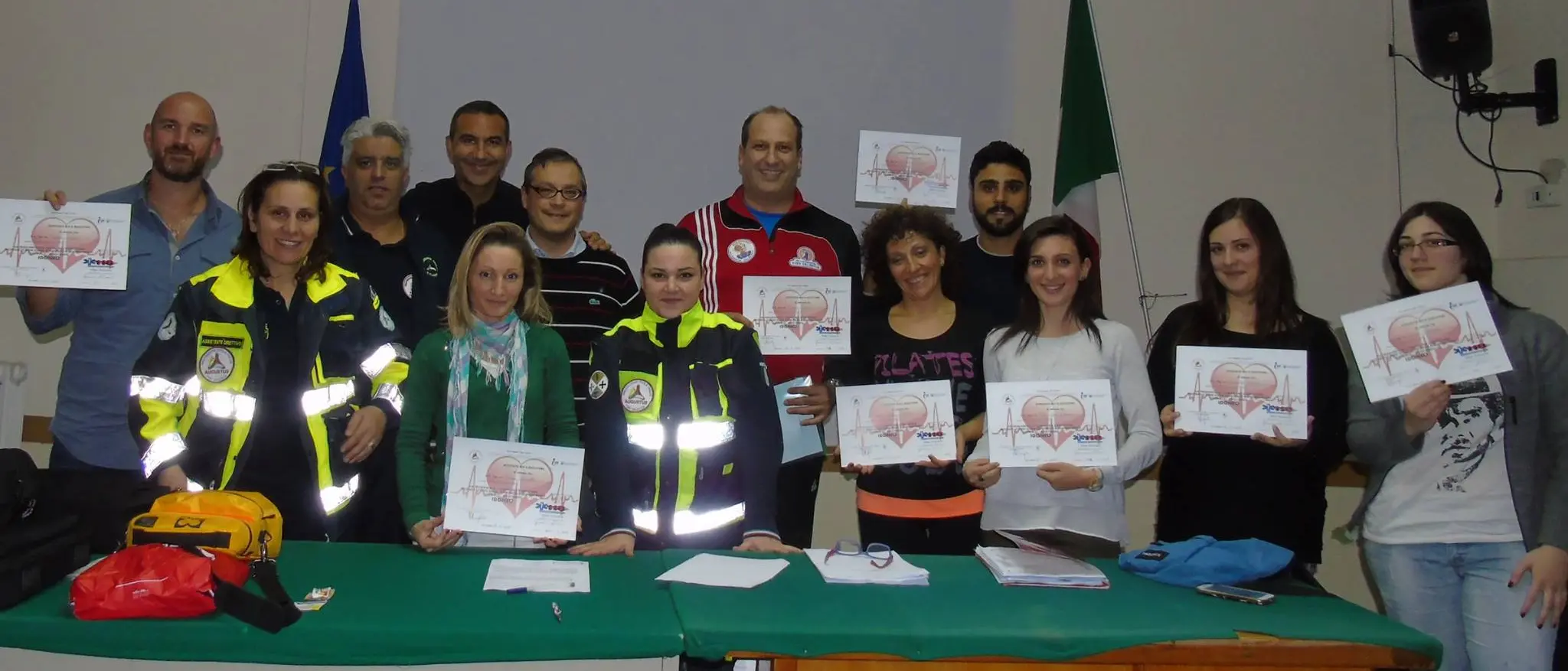 Massaggio cardiaco e defibrillatore, chiuso il corso voluto dall’Asi