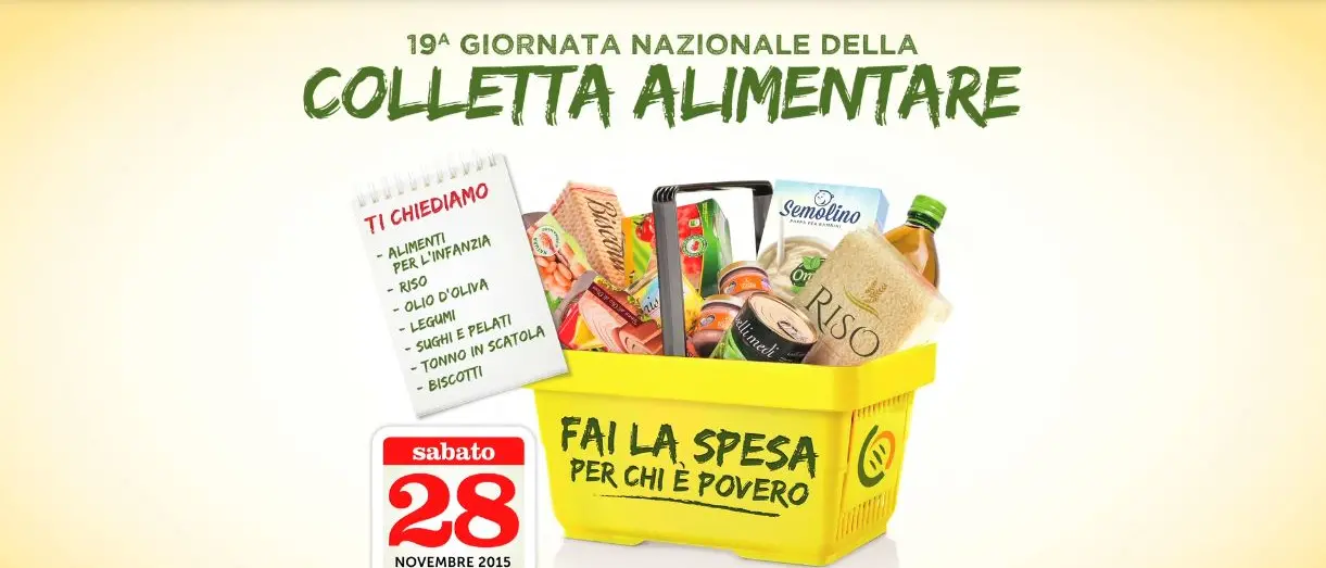 Torna la Colletta alimentare, sabato la spesa è solidale