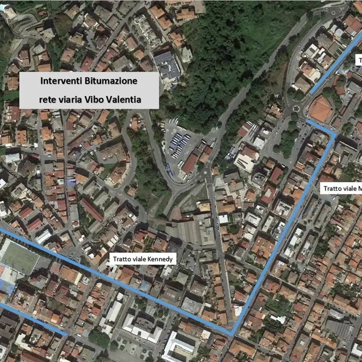 Vibo, al via i lavori di bitumazione delle principali vie: l'annuncio del sindaco