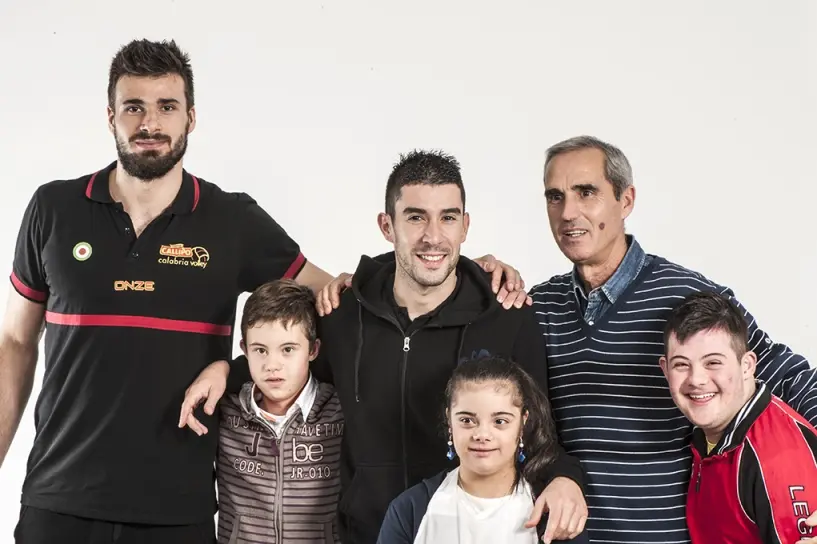 Scatti di solidarietà, Aipd e Volley Tonno Callipo presentano il calendario 2016 - Gallery