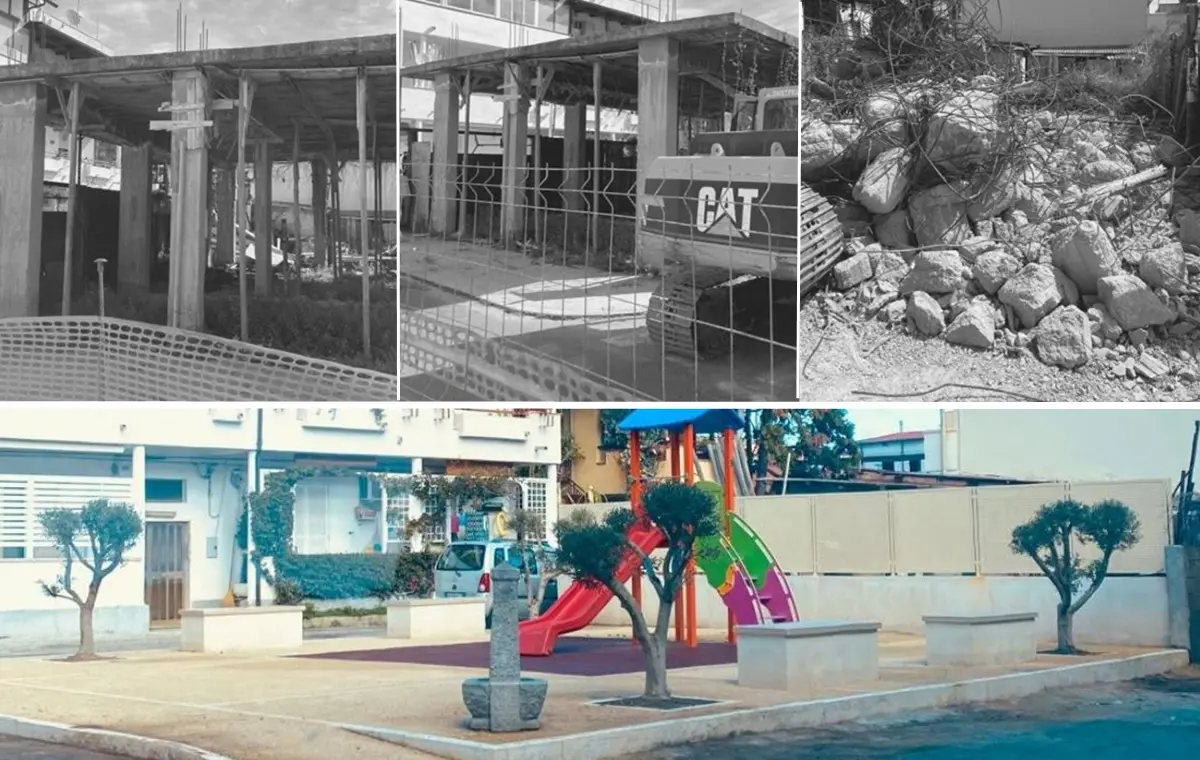 Vibo Marina, un'area giochi al posto del manufatto abusivo: domani l'inaugurazione