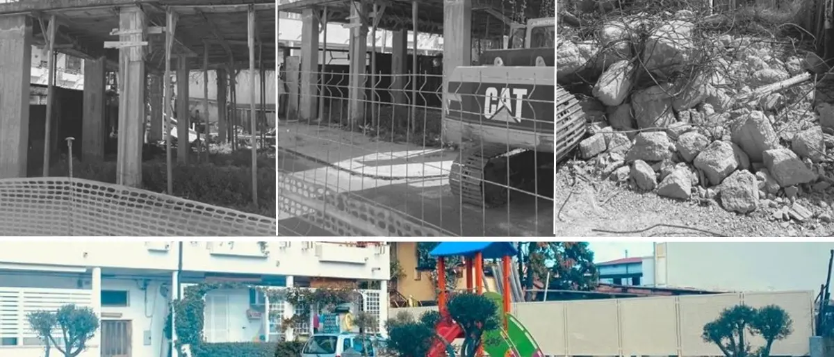 Vibo Marina, un'area giochi al posto del manufatto abusivo: domani l'inaugurazione