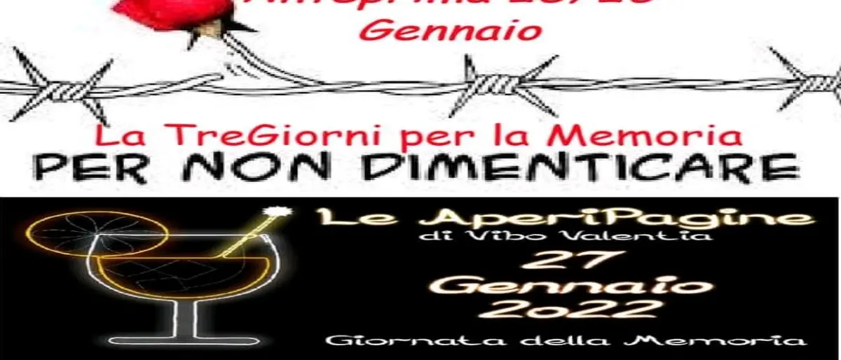 L'Unesco di Vibo Valentia organizza una tre giorni per non dimenticare