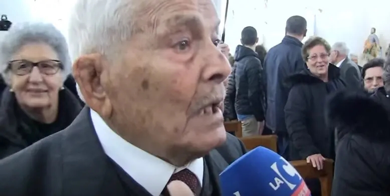 Briatico in festa per i cento anni di Giuseppe Melidoni - VIDEO