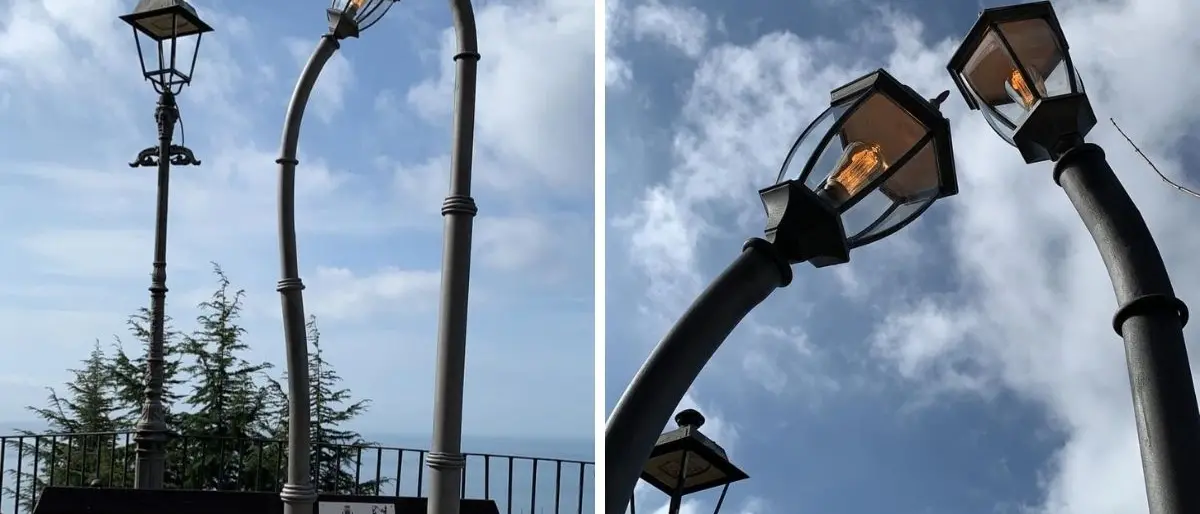 I lampioni innamorati, a Nicotera l’installazione pensata per San Valentino