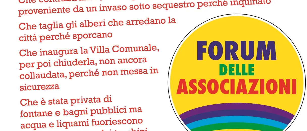 Verbali delle commissioni secretati, il Forum delle Associazioni: «Un abuso»