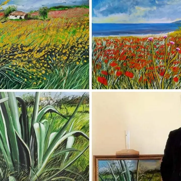 Le opere dell’artista Liguori approdano a Napoli: «Così omaggio la nostra bellissima terra»