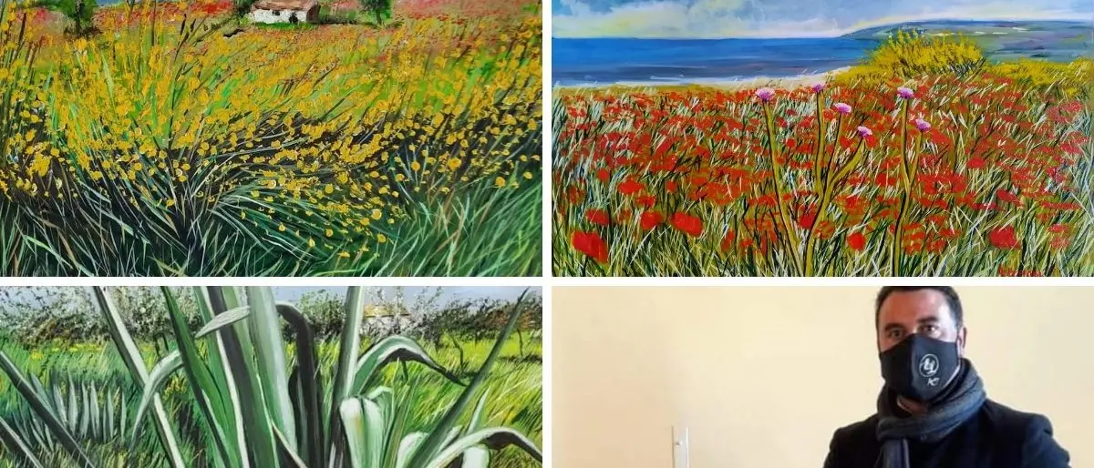 Le opere dell’artista Liguori approdano a Napoli: «Così omaggio la nostra bellissima terra»