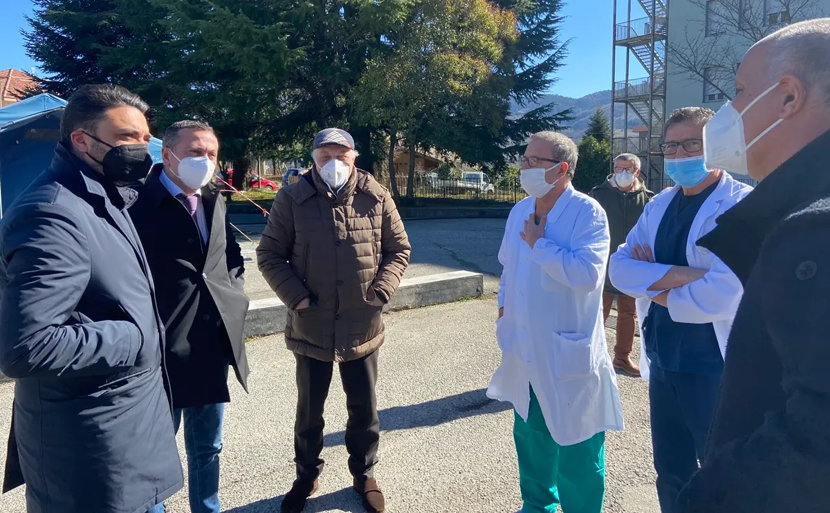 Serra San Bruno, il commissario dell'Asp Giuliano in visita all'ospedale