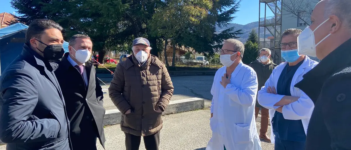 Serra San Bruno, il commissario dell'Asp Giuliano in visita all'ospedale