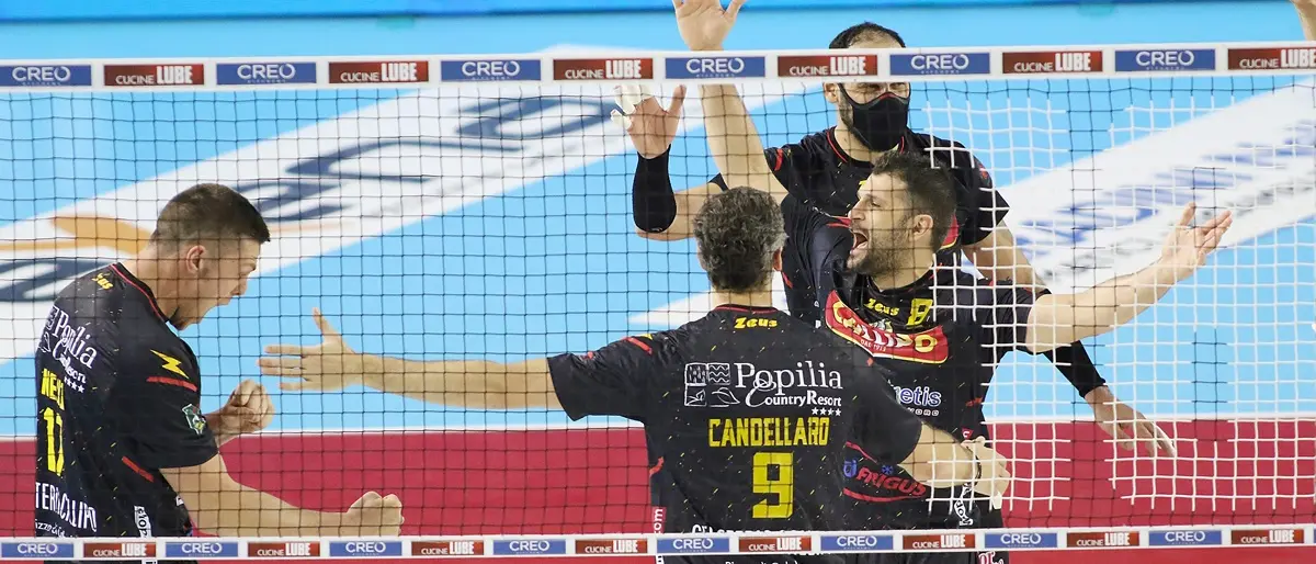 Vibo, volley: la Tonno Callipo sconfitta in casa della Lube Civitanova