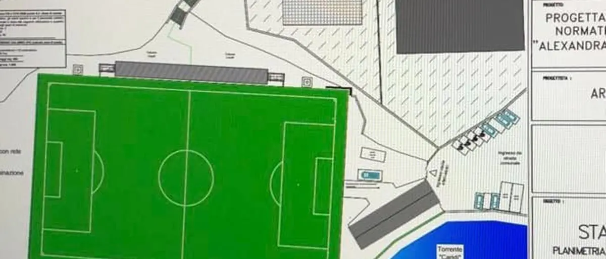 Soriano, campo sportivo: presentato in Comune il nuovo progetto