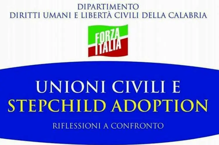 Unioni civili e Stepchild adoption, iniziativa di Forza Italia a Vibo
