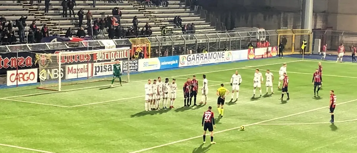 Serie C: la Vibonese cade anche a Potenza e la retrocessione si avvicina