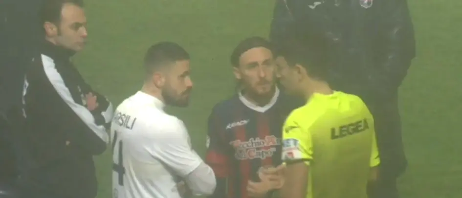 La Vibonese fermata dalla nebbia. Sospesa la gara con il Taranto