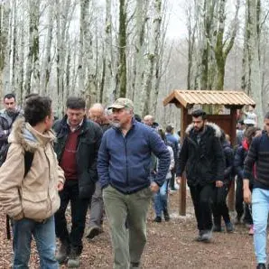 Mongiana, presentato il percorso scientifico nel bosco del Marchesale