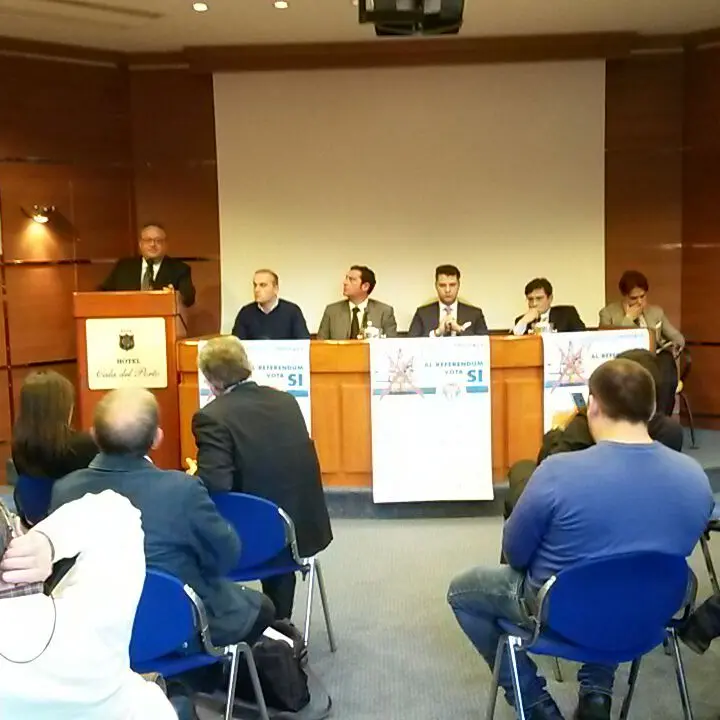 Il forte “Si” dei centristi al referendum