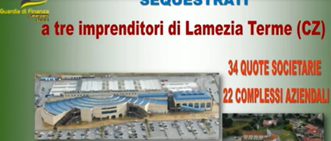 Maxi-sequestro beni a Lamezia: sigilli a 19 supermercati e centro commerciale -Video