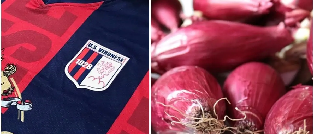 La cipolla rossa di Tropea sulla maglia della Vibonese: domani la presentazione
