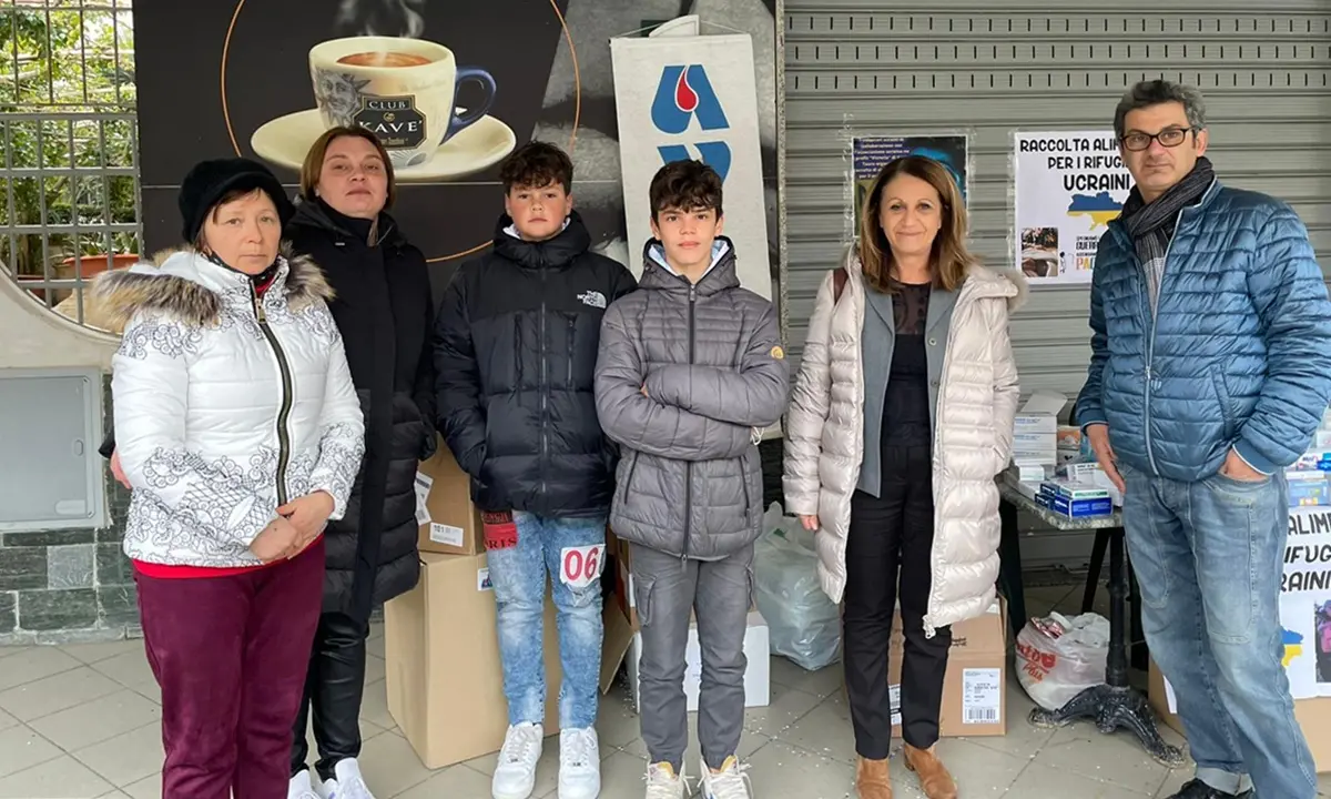 Vibo, anche l'Avis in campo per la raccolta di aiuti a favore dell'Ucraina