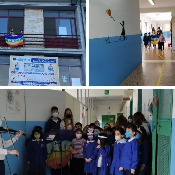 Ucraina, dagli studenti della scuola Murmura appello al dialogo con la settimana della pace -Foto