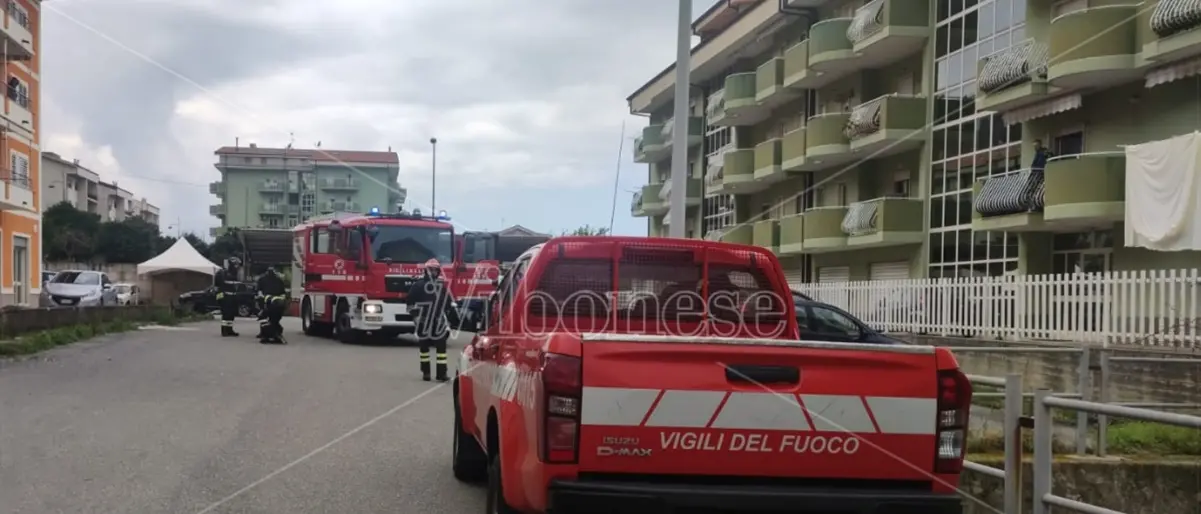 Paura a Pizzo per una fuga di gas in contrada Mazzotta: sul posto i vigili del fuoco
