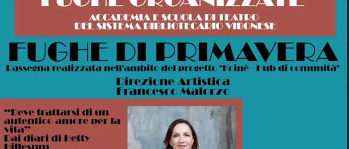 Al Cinema Moderno di Vibo torna il teatro con la rassegna “Fughe di primavera”