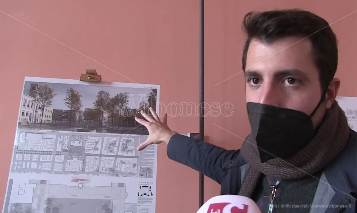 Vibo Valentia: un giovane architetto di Lisbona cambierà il volto di piazza Municipio - Video