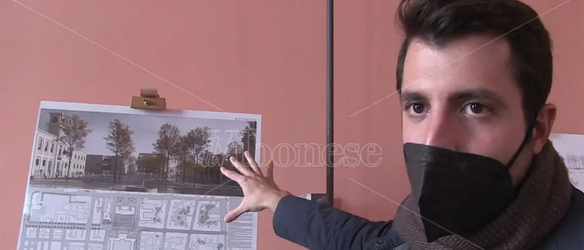 Vibo Valentia: un giovane architetto di Lisbona cambierà il volto di piazza Municipio - Video