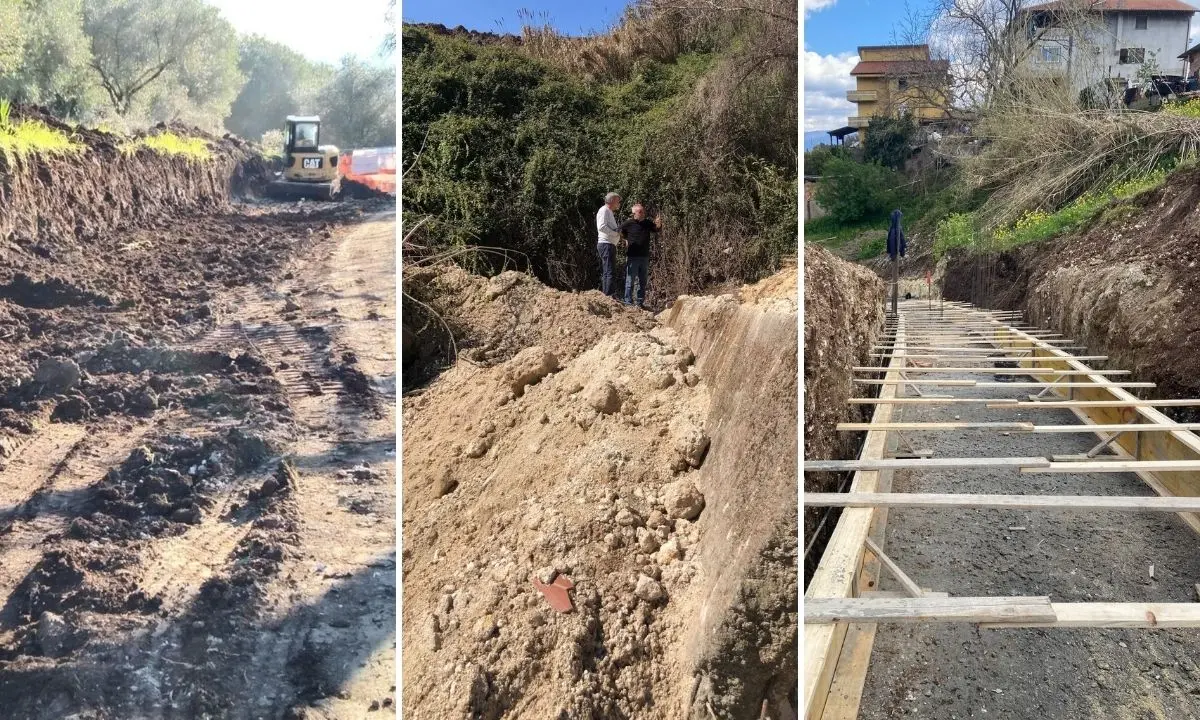 Dissesto idrogeologico e frane, lavori su più fronti a San Calogero