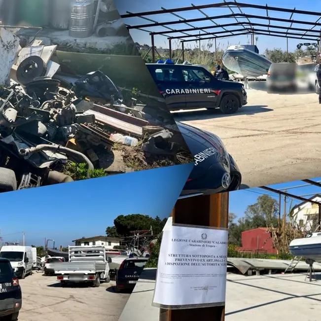 Sequestrati capannone e discarica abusiva in un'area del Vibonese soggetta a vincoli ambientali -Video