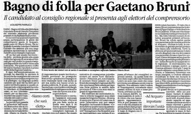 L'ANALISI | Viale del Tramonto, citofonare Bruni