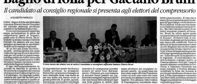 L'ANALISI | Viale del Tramonto, citofonare Bruni