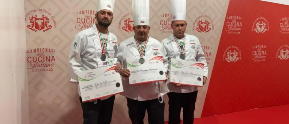 Campionati cucina italiana, gli chef vibonesi Maccarone e Monteleone sul podio