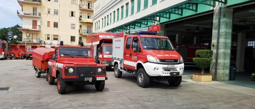 Lotta agli incendi nel Vibonese, potenziato il dispositivo dei Vigili del fuoco