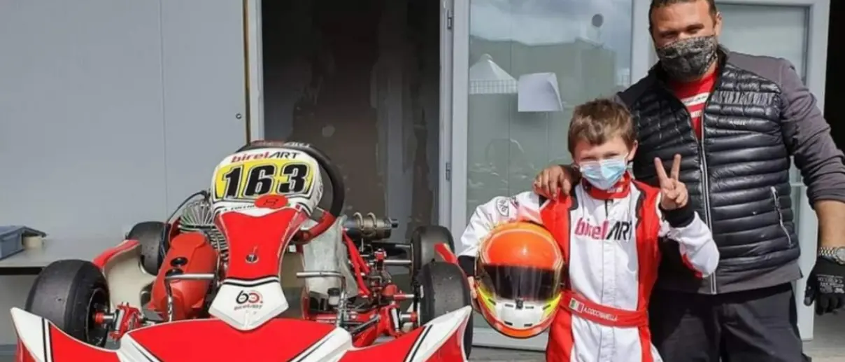 Easykart, trionfo per il piccolo campione Antonio Cocchianella originario di Zambrone