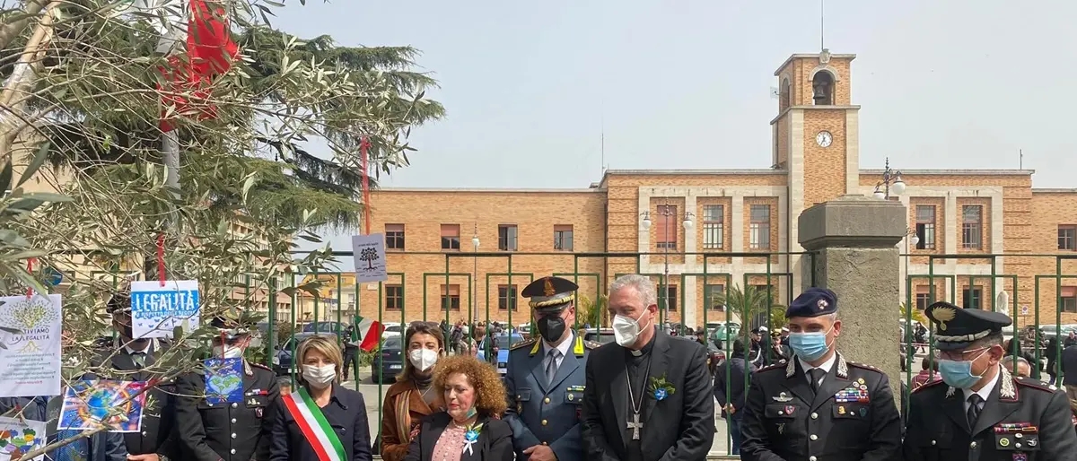 Vibo, alla scuola Don Bosco ripiantato l'albero della legalità - Foto